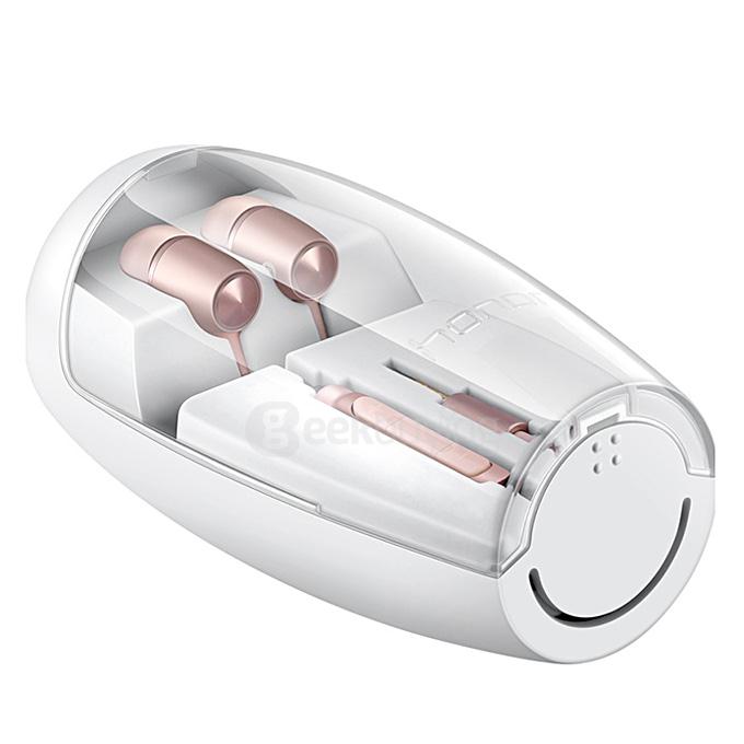 Original Huawei Honor Engine PLUS Earphone In-Ear Metal Earpiece Super Bass For Huawei Honor Mate S 7 6 P8 Max - Pink