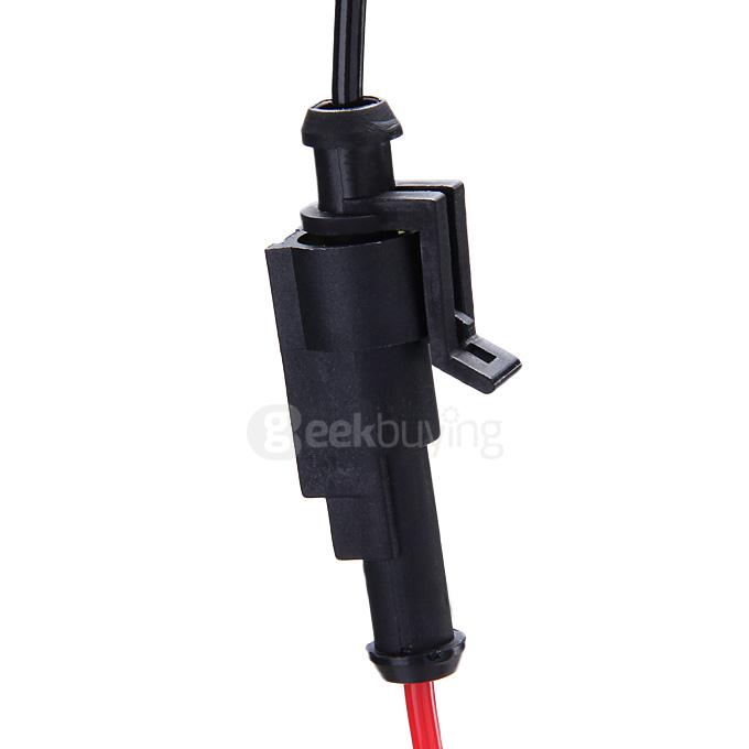 8000K Car H1 55W HID Xenon Headlight Light Lamp Bulb Replacement - Black + White ( One Pair )