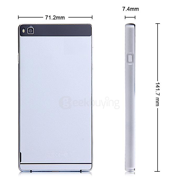 X-BQ P8 5.0inch HD Screen MTK6582 Quad Core 1.3GHz Android 5.1 Smartphone 512MB RAM 4GB ROM 3G GPS Miracast - Black