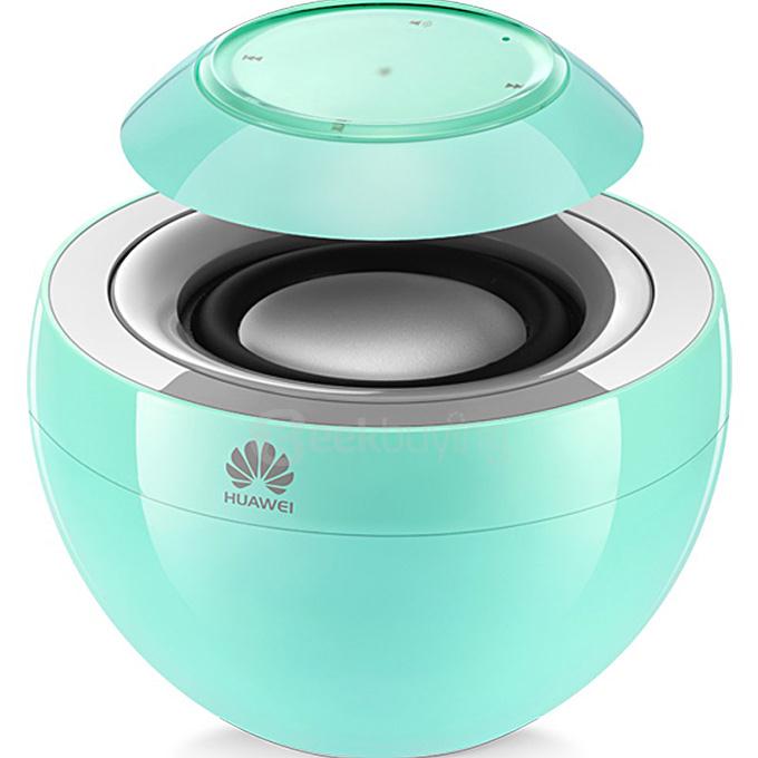 Original HUAWEI AM08 Mini Bluetooth Speaker BT4.0 CSR Hands-Free Touch Control Impressive Surround Sound Effect - Green