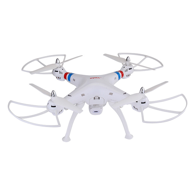 Syma X8C Venture Quadcopter 2MP HD Camera Headless Mode 2.4G RC RTF 6 Axis Gyro 3D Flip Fly - White