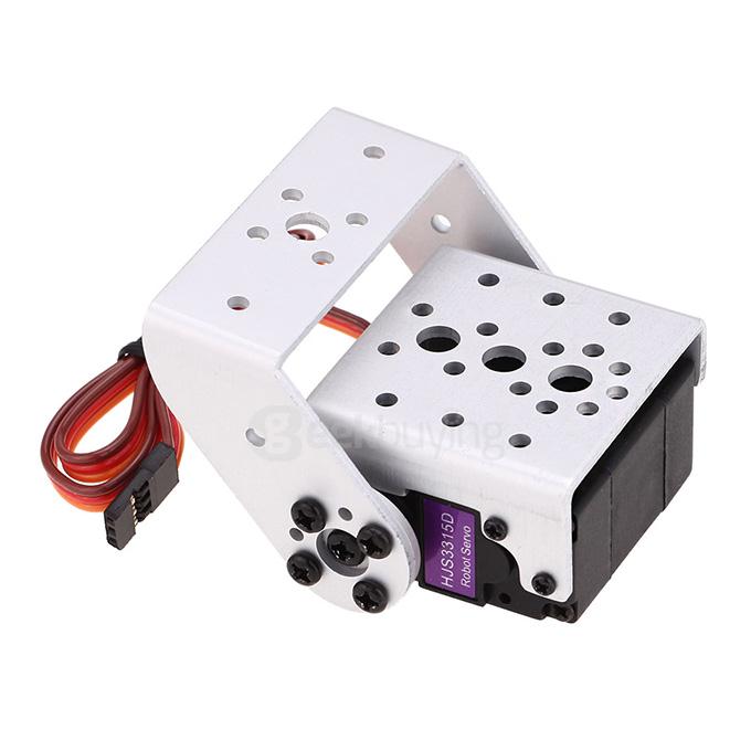 HJ S3315D Hight Performance 15KG Torque 180 Degrees Rotating Brushless Motor Digital Robot Servo w/ Gradient U Mounting
