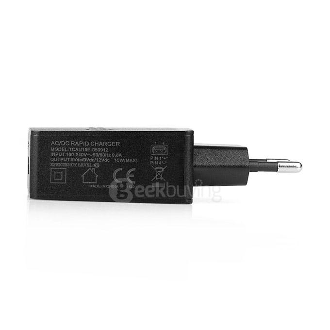 Itian EU Plug Quick Charger QC 2.0 Fast Charger For LG G4 Samsung Galaxy S6/S6 Edge Plus Sony z5 HTC ASUS Zenfone 2 Xiaomi Mi4 - Black