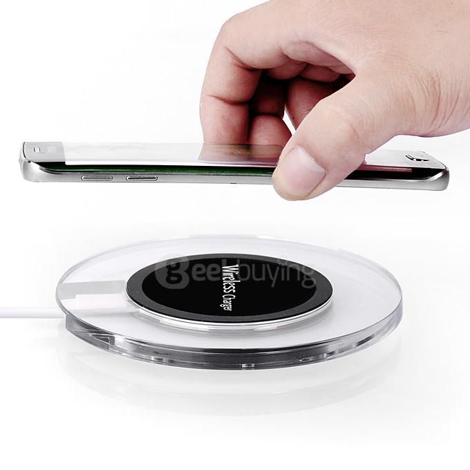 Itian A9 Qi Standard Wireless Charger Transmitter for Mobile Phones - Black