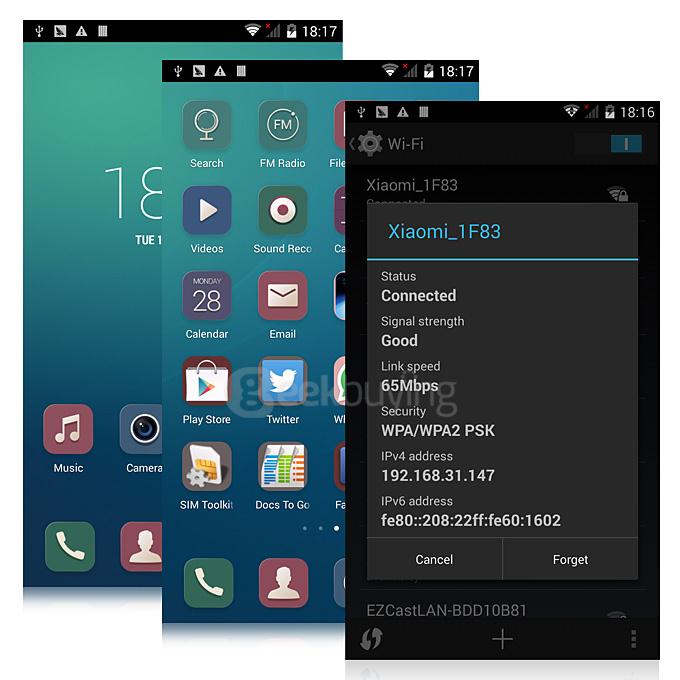 X-BQ P8 5.0inch HD Screen MTK6582 Quad Core 1.3GHz Android 5.1 Smartphone 512MB RAM 4GB ROM 3G GPS Miracast - White