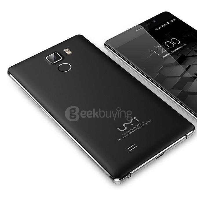 UMI Fair 5.0inch HD 4G FDD-LTE Android 5.1 1GB 8GB Smartphone 64bit MT6735 Quad Core TOUCH ID 13.0MP Camera - Black