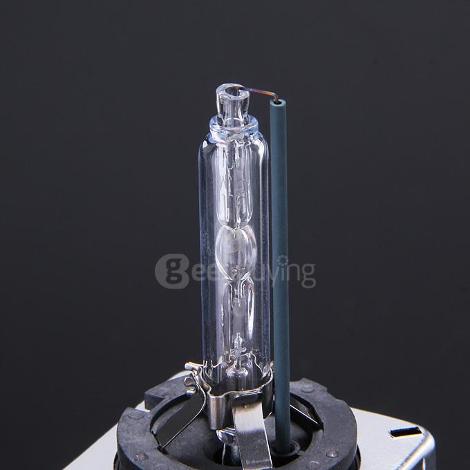 5000K 35W D3S Car HID Warm white Xenon Headlight Light Lamp Bulbs - Black + White (One Pair)