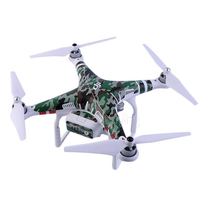 DJI Phantom 3 PVC Stickers Camouflage Pattern Decals