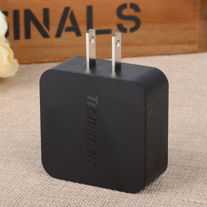 Tronsmart Quick Charge 2.0 18W AC Home Wall Travel USB Charger Fast Charger wth 1.8M USB Cable for Galaxy S6/S6 Edge Note 4/Edge Google Nexus 6 HTC M9 Xperia Z3/Z2 Sharp Aquos Pad/Zeta Xiaomi