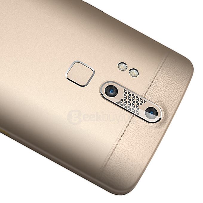 ZTE Axon 2.5D 5.5inch Android 5.0 3GB 32GB Smartphone Snapdragon 810 13MP + 2MP Dual Rear Cameras Gorilla Glass 3 NFC Touch ID - Golden