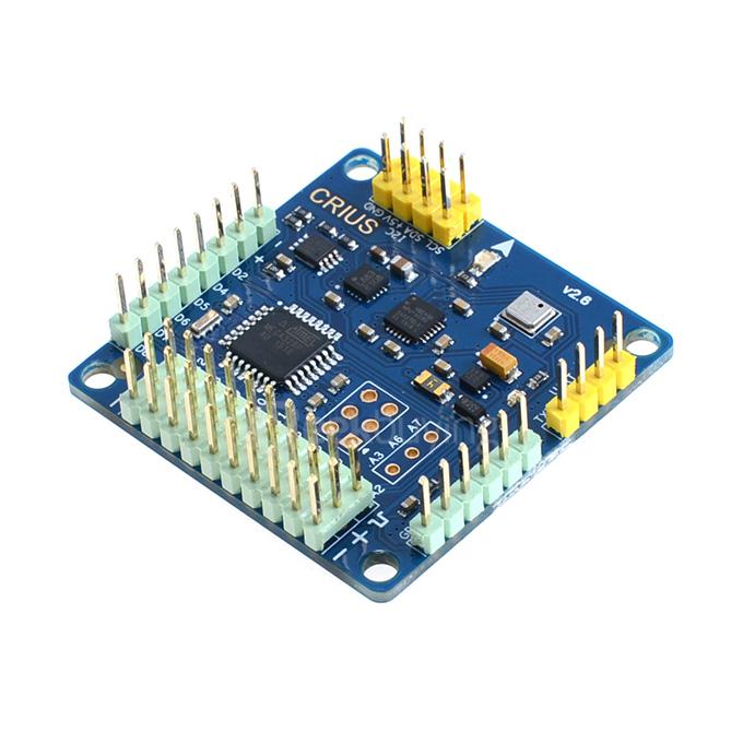 CRIUS MWC MultiWii SE V2.5 Version Multi-Copter 4-Axis Main Flight Control Board - Blue
