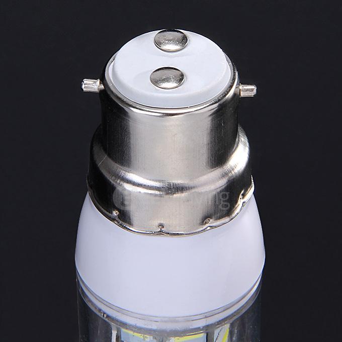 B22 220V 10W 850LM 48LED 5730SDM White LED Corn Light Bulb Night Light Lamp With Housing