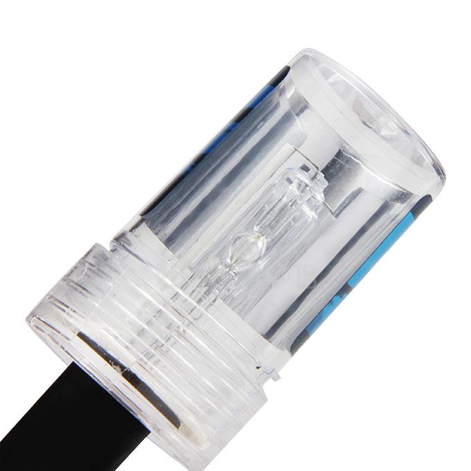 6000K Car H1 35W HID Xenon Headlight Light Lamp Bulb Replacement - Black + White ( One Pair )