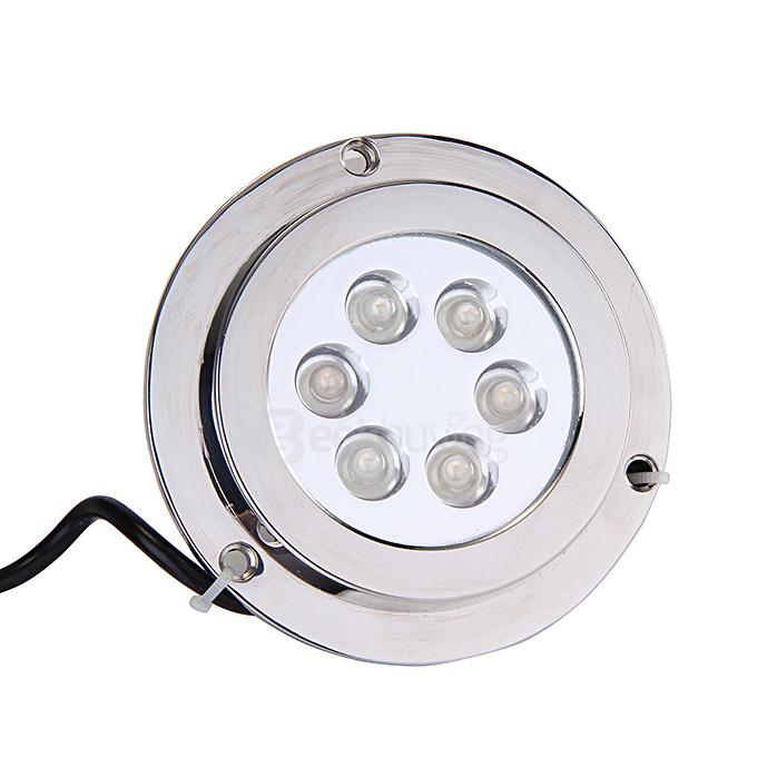 6x2W IP68 Marine Light Yacht LED Light Underwater Light with Built-in IC - Yellow Light