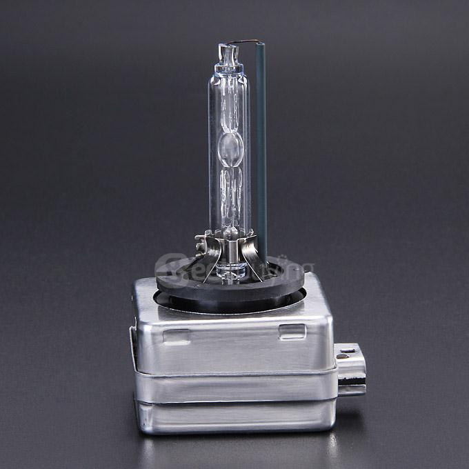 12000K 35W D3S Car HID Warm white Xenon Headlight Light Lamp Bulbs - Black + White (One Pair)