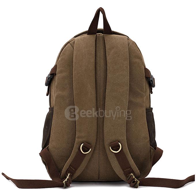 KAUKKO FJ33 Students Computer Bag Schoolbag Shoulder bag Mountaineering Bags Backpack - Khaki
