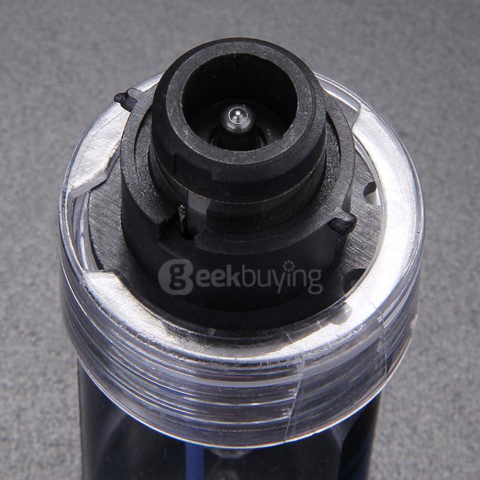 4300K 55W D2S Car HID Brilliant Blue Xenon Headlight Light Lamp Bulbs - Black + White ( One Pair )