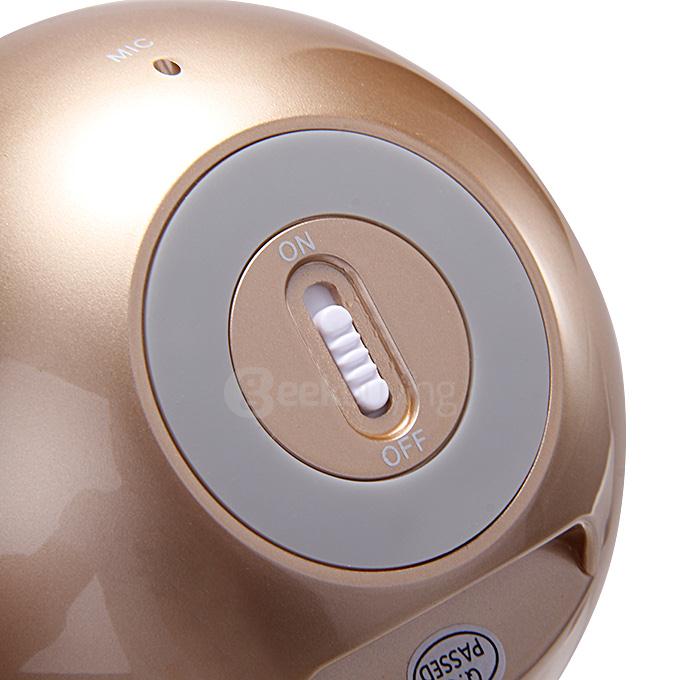 BT-118 Mini Portable Bluetooth 4.0 Speaker Hands-Free Touch Control HiFi Mini Loudspeaker For Smartphones - Gold