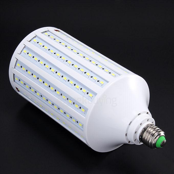 E27 220V 50W 2800LM 216LED 5730SDM Warm White LED Corn Light Bulb Night Light Lamp With Housing