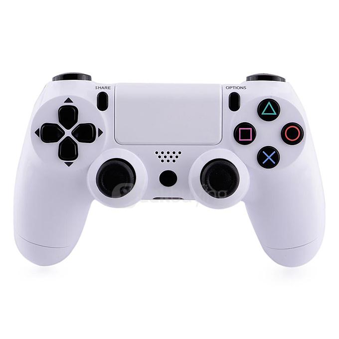 PS4 USB Wired Gaming Controller Gamepad Joystick With Analog Sticks for PC / Laptop / PlayStation 4 - White