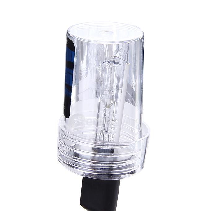 8000K Car H7 35W HID Xenon Headlight Light Lamp Bulb Replacement - Black + White ( One Pair )