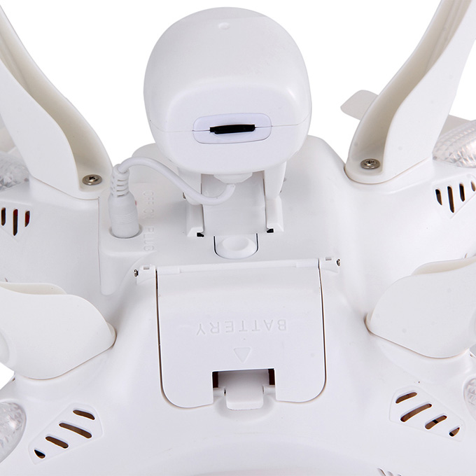 Syma X8C Venture Quadcopter 2MP HD Camera Headless Mode 2.4G RC RTF 6 Axis Gyro 3D Flip Fly - White