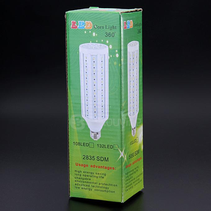 E27 220V 25W 2400LM 132LED 5730SDM White LED Corn Light Bulb Night Light Lamp