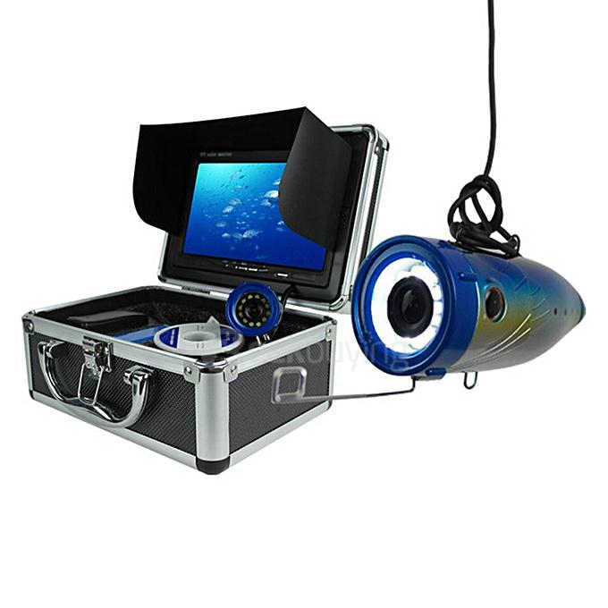 ENNIO SY7000 30M 12-LED 900TVL Underwater Fishing Video Camera System With 7 Inches LCD HD Monitor - EU Plug