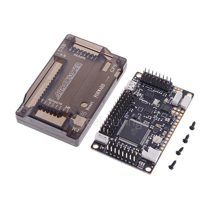 3DR APM2.6 ArduPilot Mega 2.6 External Compass APM Flight Controller Board with Protective Shell