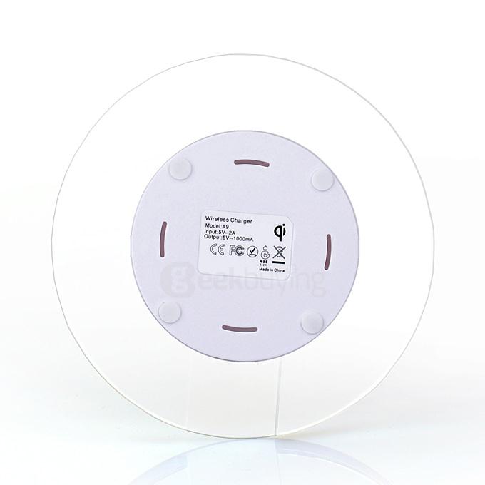 Itian A9 Qi Standard Wireless Charger Transmitter for Mobile Phones - White