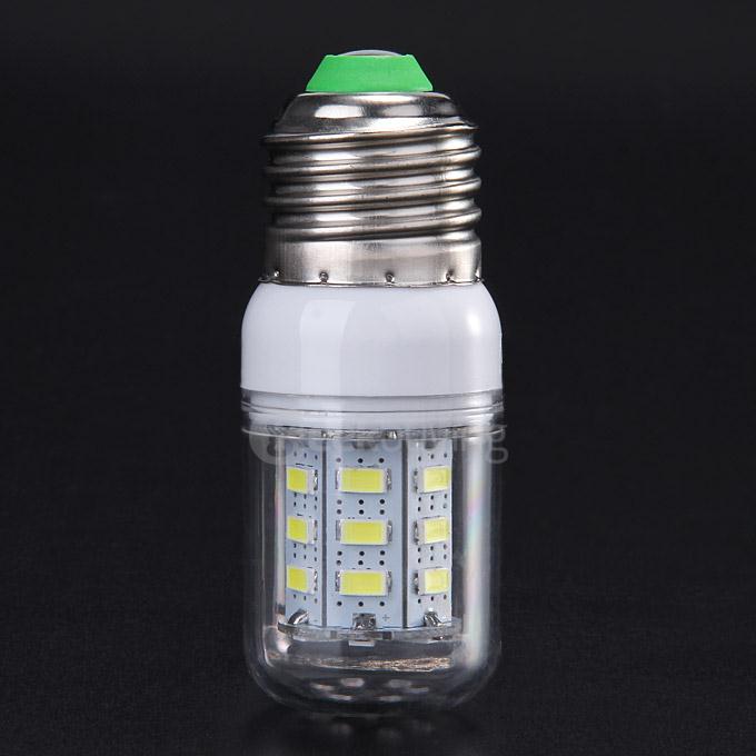 E27 220V 5W 500Lm 24LED White 5730SDM LED Corn Light Bulb Night Light Lamp With Housing