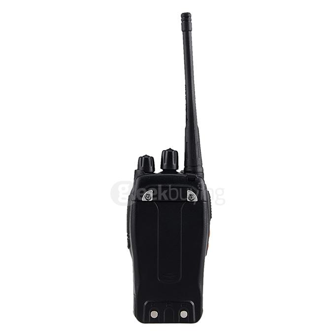 BAOFENG BF-777S 400~470MHz 2 Way Radio Walkie Talkie EU Plug 5W 16CH UHF Interphone Transceiver Handheld Intercom - Black