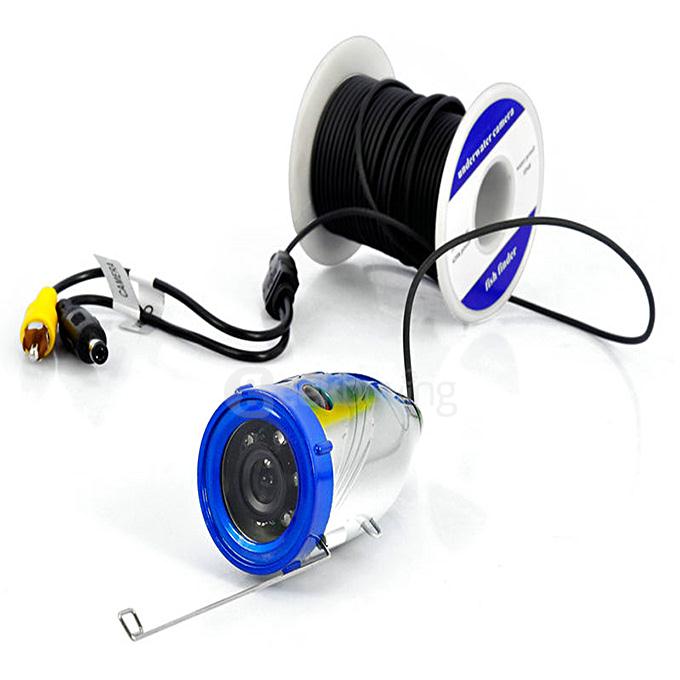ENNIO SY7000 30M 12-LED 900TVL Underwater Fishing Video Camera System With 7 Inches LCD HD Monitor - EU Plug
