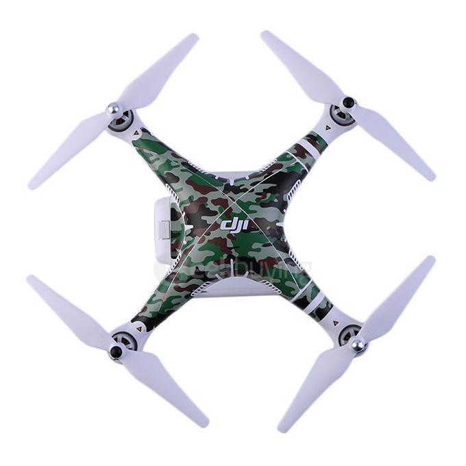 DJI Phantom 3 PVC Stickers Camouflage Pattern Decals