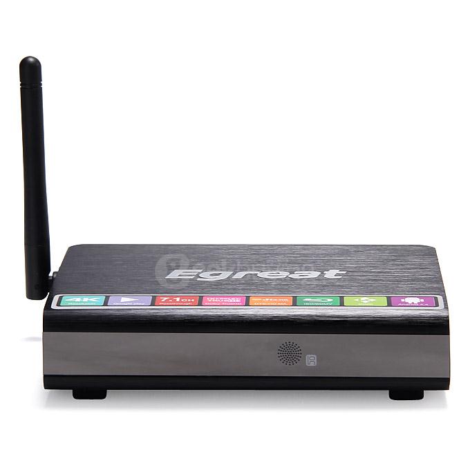 Egreat R6S-II Android 4K UHD Player Hi3798M Quard Core 1G/8G 802.11 b/g/n LAN BT4.0 HDMI Dolby TrueHD & DTS-HD MA