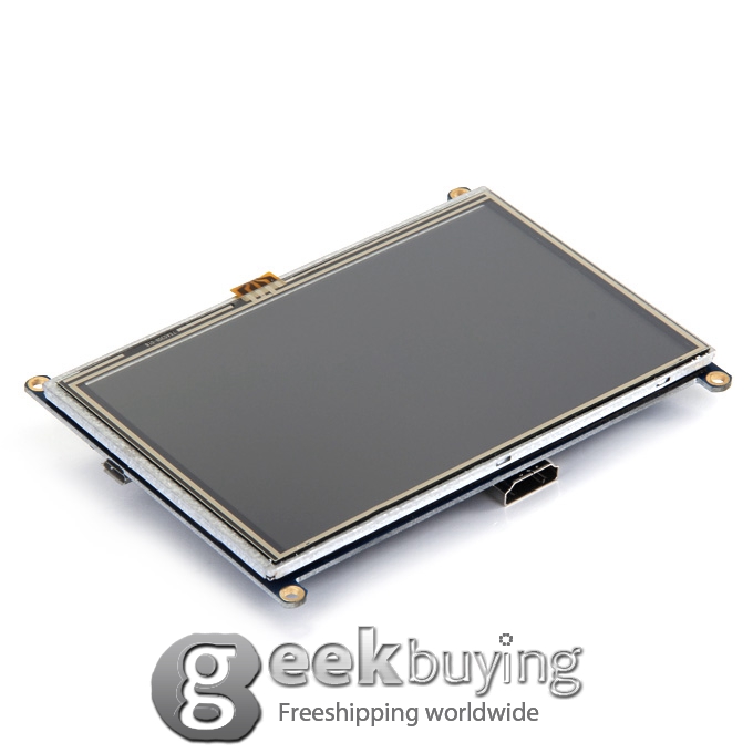 5 inch HDMI LCD (A) 800x480 High Resolution for Raspberry Pi 2 Model B / Raspberry Pi Model B / B+ / A+