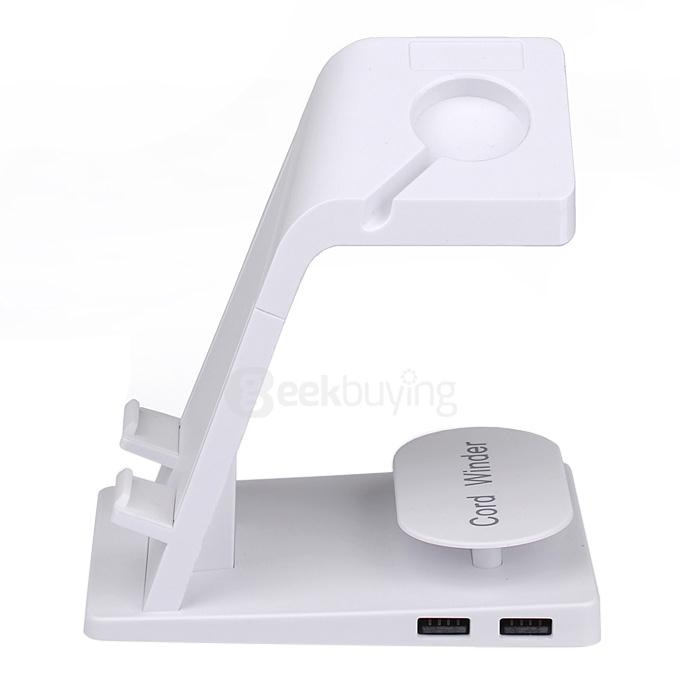 Itian A16 Charging Dock Station Holder for Apple iPhone / iWatch / iPad - White