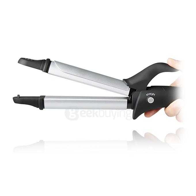 BERTA-027 Ceramic Hair Straightener Metal Heater Keratin Flat Iron Hair Treatment Tool - EU Plug