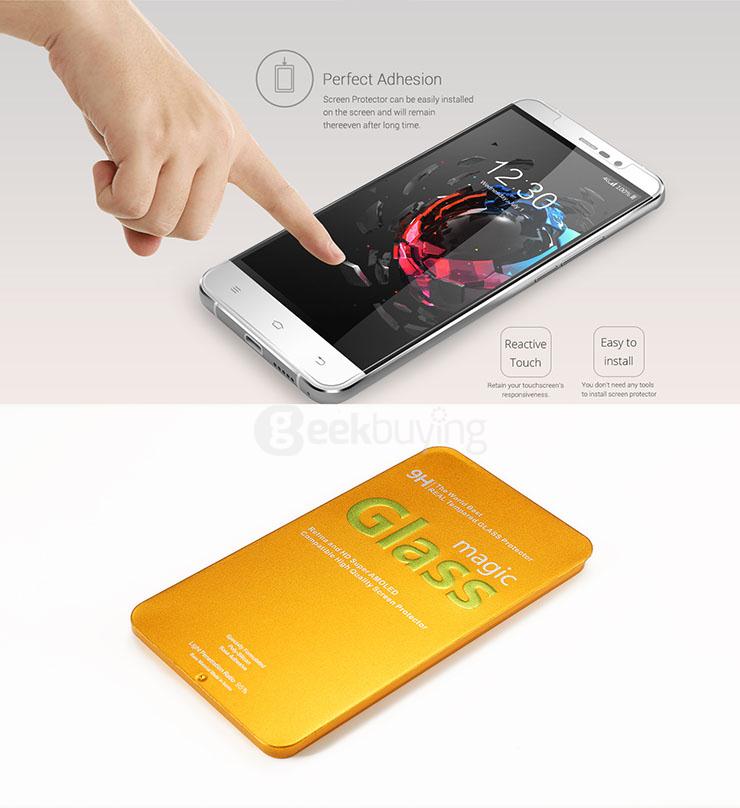Original Tempered Glass Screen Protector Film Toughened Glass Membrane for UMI Hammer S Smartphone - Transparent