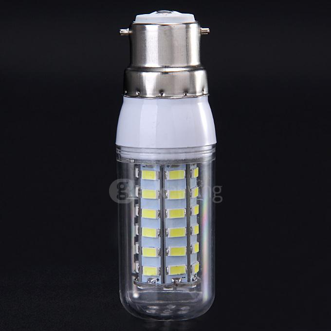 B22 220V 10W 850LM 48LED 5730SDM White LED Corn Light Bulb Night Light Lamp With Housing