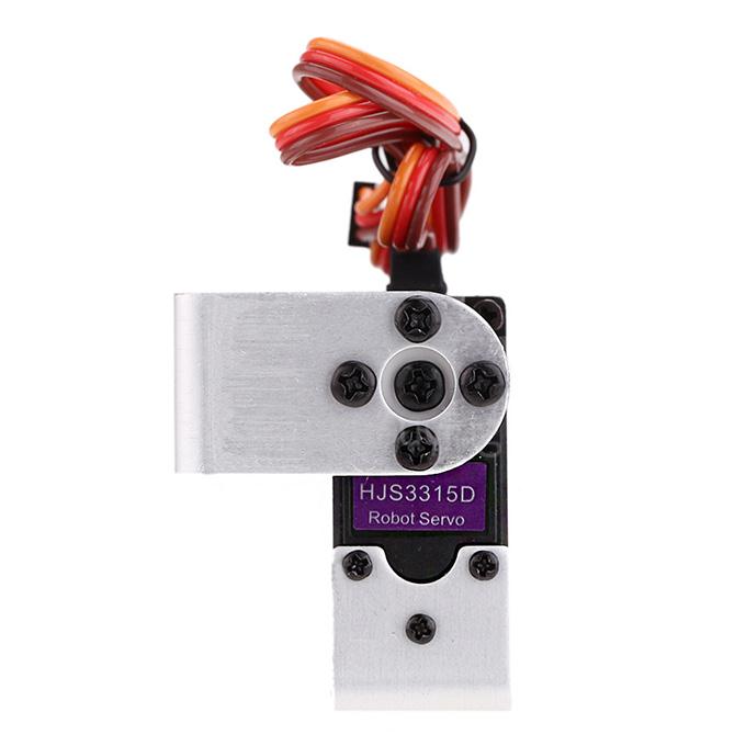 HJ S3315D Hight Performance Full Metal 15KG Torque Brushless Motor 180 Degrees Rotating Digital Robot Servo With Long/Short Mounting