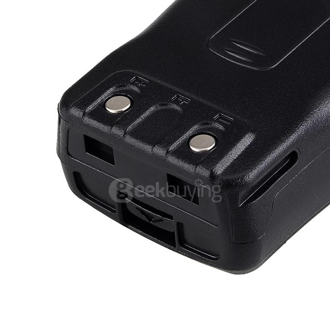 BAOFENG BF-777S 400~470MHz 2 Way Radio Walkie Talkie EU Plug 5W 16CH UHF Interphone Transceiver Handheld Intercom - Black