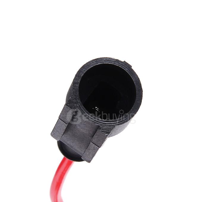 10000K Car H3 35W HID Xenon Headlight Light Lamp Bulb Replacement - Black + White ( One Pair )