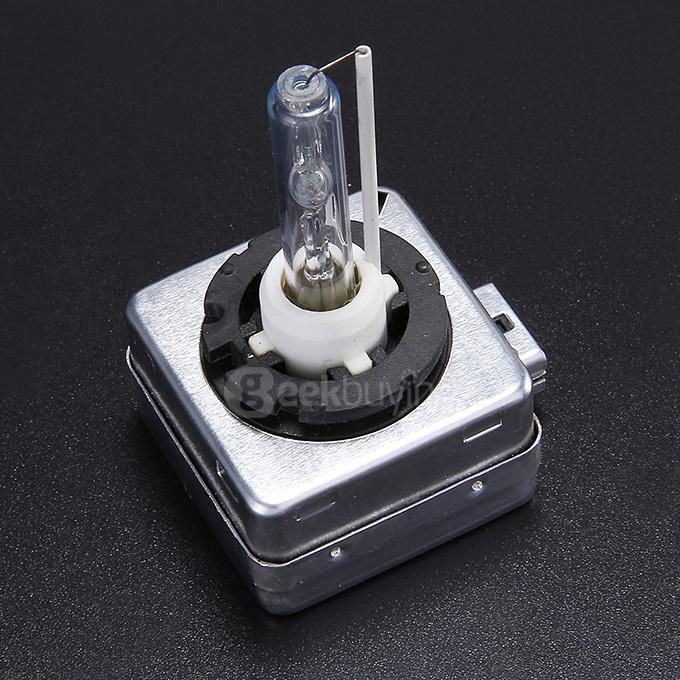 12000K 35W D1S Car HID Warm white Xenon Headlight Light Lamp Bulbs - Black + White ( One Pair )