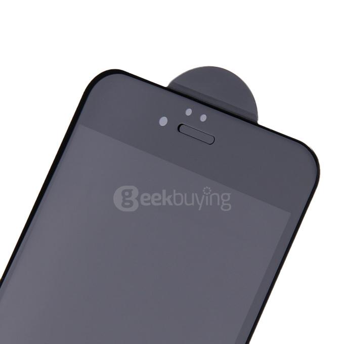 Makibes 3D Curved Surface Toughened Glass 0.33mm Screen Protector Film Cover Arc Edge For iPhone 6 Plus 5.5 inch-Black