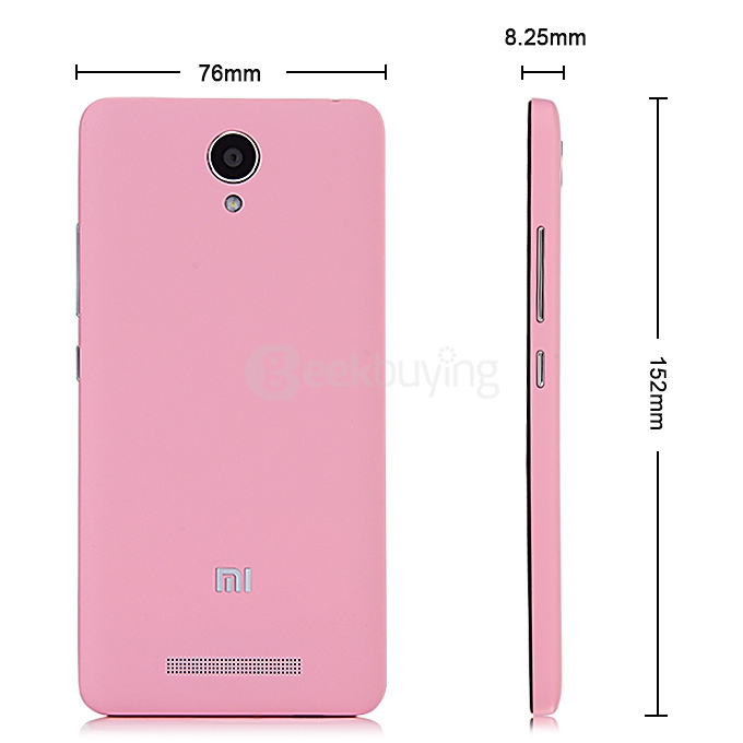 Xiaomi Redmi Note 2 Standard 4G Smartphone 5.5 Inch FHD Screen 2GB 16GB 64bit Helio X10 Octa Core 3060mAh 13.0MP - Pink