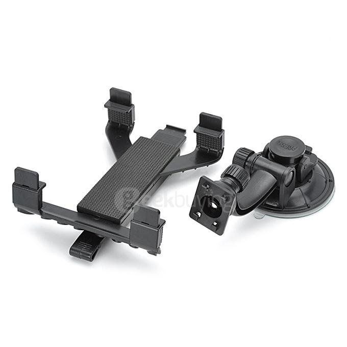 Universal Steady Car Mount Holder for Tablet PC - Black