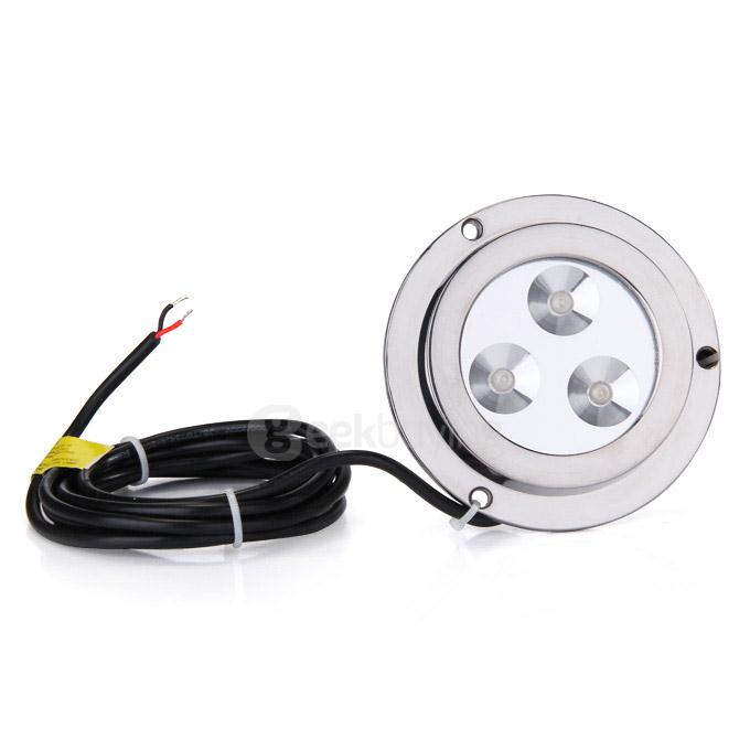 6W IP68 Marine Light Yacht LED Light Underwater Light - Blue Light