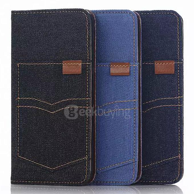 Protective Leather Case With Holder/Card Slots/Wallet For Apple iPhone 6s Plus 5.5inch - Light Blue