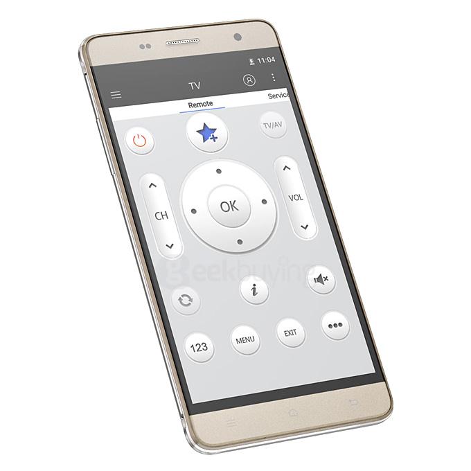 CUBOT H1 5.5inch IPS HD 4G FDD-LTE Android 5.1 2GB 16GB Smartphone 64bit MT6735P Quad Core 5200mAh Battery - Gold
